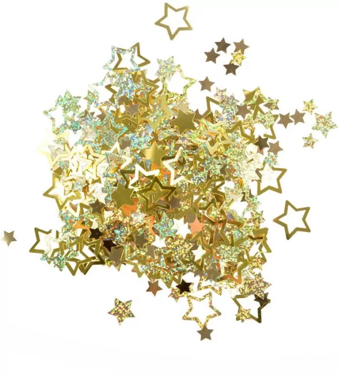 Konfetti gwiazdki mix kształtów - tantis.pl