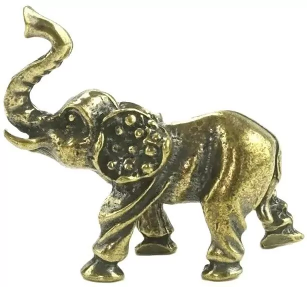 Figurka metalowa Słoń Indyjski ABINO - tantis.pl