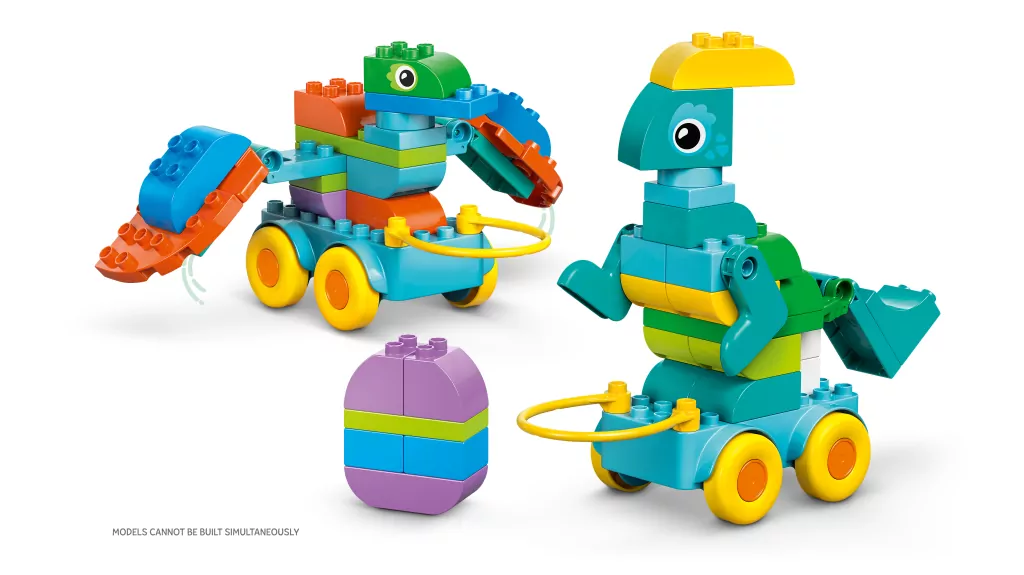 LEGO® Duplo. 3 w 1 Dinozaury na kółkach 10451 - tantis.pl