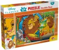 Król Lew. Puzzle dwustronne Plus 24 - tantis.pl