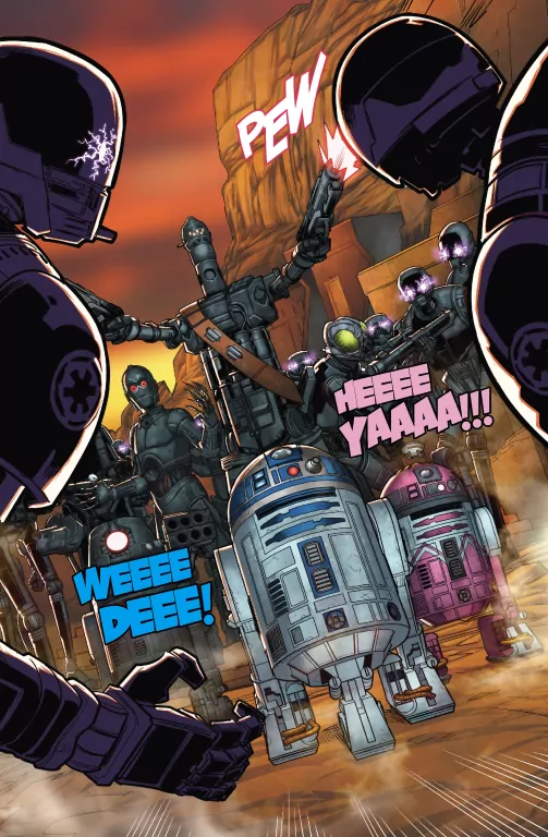 Drużyna D. Star Wars. Mroczne droidy - tantis.pl