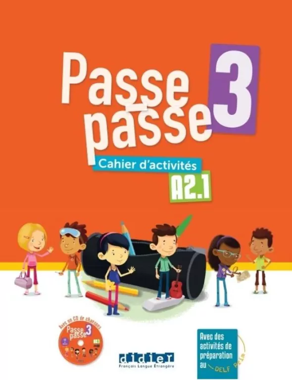 Passe-Passe 3 ćwiczenia A2.1 + CD - tantis.pl