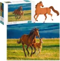 Puzzle 1000 Teaching the foal - tantis.pl