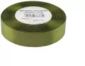 Wstążka satynowa oliwkowa 25mmx32m - tantis.pl