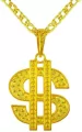 Naszyjnik z dolarem - tantis.pl