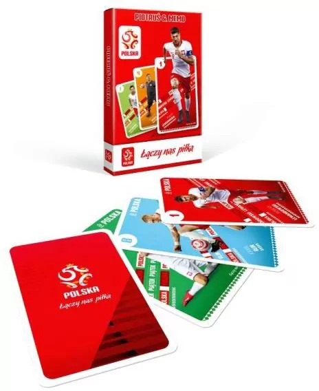 Karty PZPN. Czarny Piotruś & Memo - tantis.pl