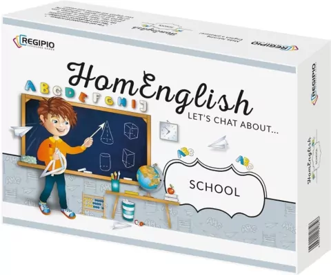 School. HomEnglish. Let's chat about...