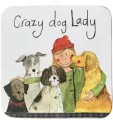 Podkładka pod kubek C154 Crazy Dog Lady Psiara - tantis.pl