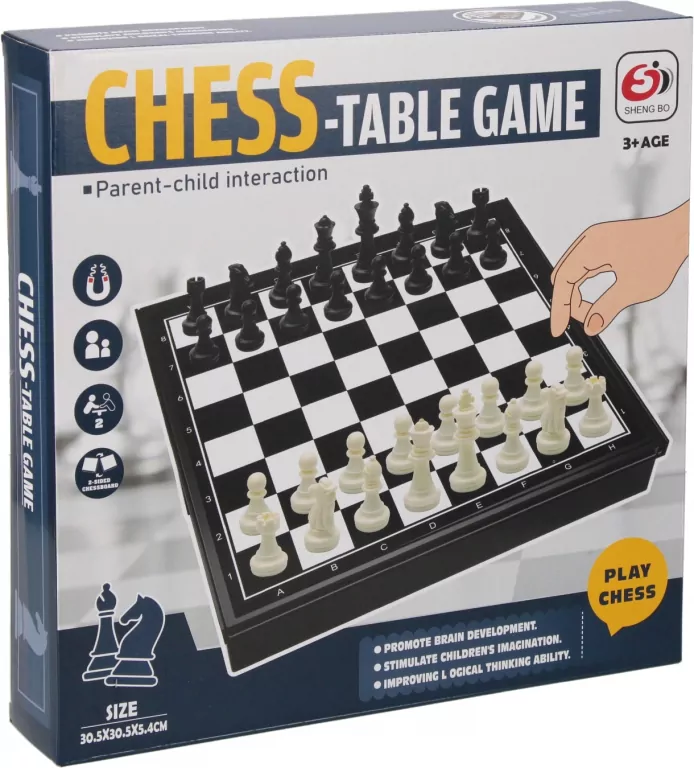 Gra Szachy magnetyczne 31x31x6 - tantis.pl