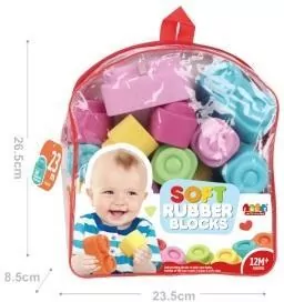 Klocki miękkie w plecaku - tantis.pl