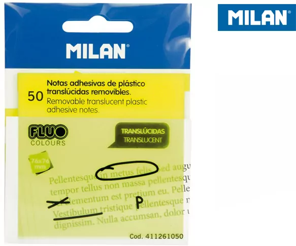 Karteczki samoprzylepne. Fluo - tantis.pl