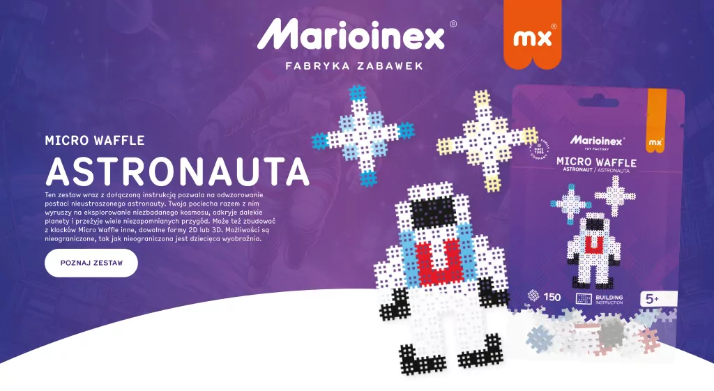 Micro Waffle 150. Astronauta - tantis.pl
