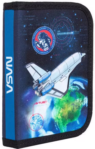 Piórnik 1-komorowy bez wyposażenia CP Colorino Clipper Nasa - tantis.pl