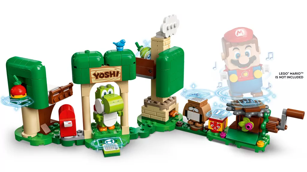 LEGO® Super Mario. Dom prezentów Yoshiego — zestaw rozszerzający. 71406 - tantis.pl