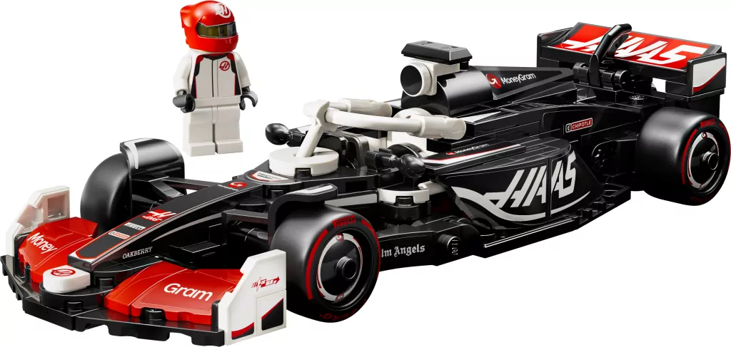 LEGO® Speed Champions. Bolid F1® MoneyGram Haas Team VF-24 77250 - tantis.pl