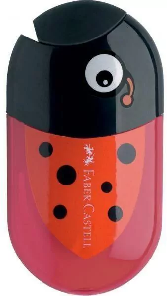 Temperówka podwójna z gumką biedronka - tantis.pl