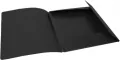 Teczka z gumką szeroka czarna - tantis.pl