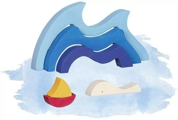 Puzzle Mój mały statek na morzu - tantis.pl