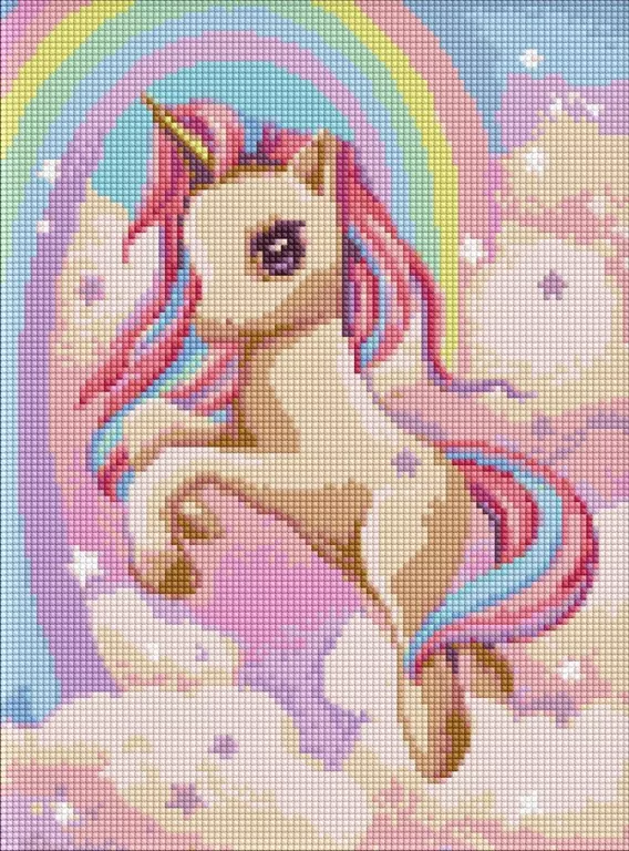 Diamentowa mozaika - Magic Flight 30x40cm - tantis.pl