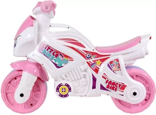 Motocykl  biało-różowy - tantis.pl