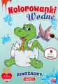 Kolorowanka wodna. Dinozaury - tantis.pl