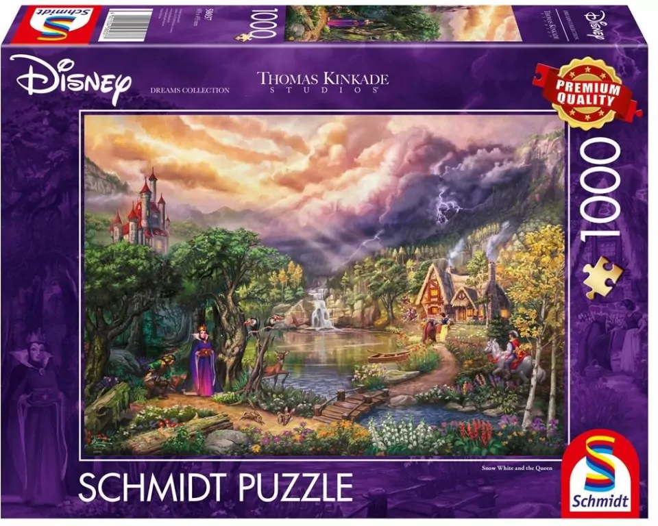Puzzle PQ 1000 THOMAS KINKADE Królewna Śnieżka... - tantis.pl