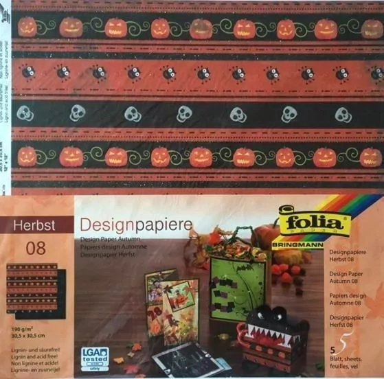 Design-papier 190 g/m2 30,5x30,5cm 5 ark - tantis.pl