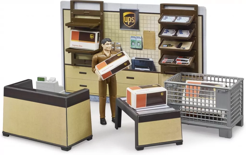 Zestaw figurek Centrum logistyczne UPS - tantis.pl