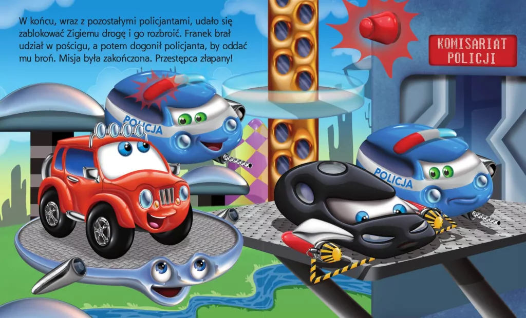 Podróż w przyszłość. Samochodzik Franek - tantis.pl