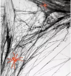 Pajęczyna Halloween czarny 60g