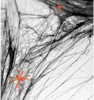 Pajęczyna Halloween czarny 60g