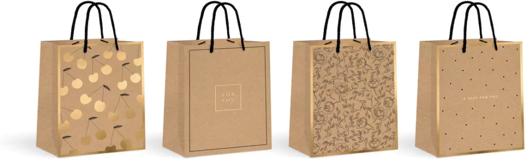 Torebka średnia Kraft Gold - tantis.pl