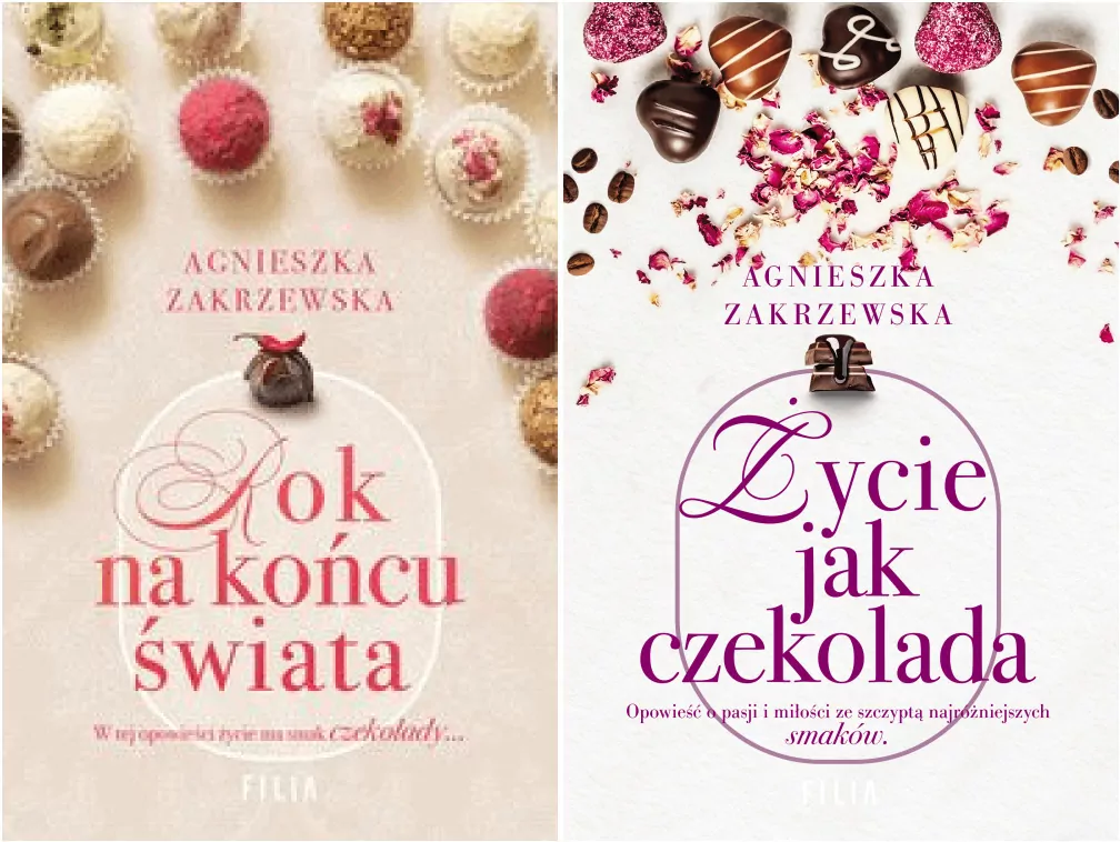 Pakiet: Rok na końcu świata / Życie jak czekolada. Saga czekoladowa. Tom 1-2 - tantis.pl