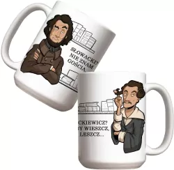 Kubek. Mickiewicz vs Słowacki 440ml