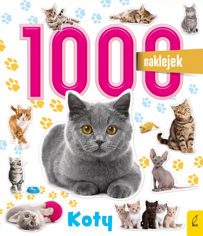 1000 naklejek. Koty - tantis.pl