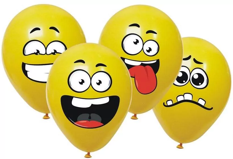 Balony Buźki zrób to sam 4 wzory - tantis.pl