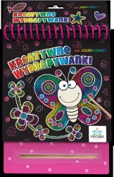 Kreatywne wydrapywanki dla dziewczynek