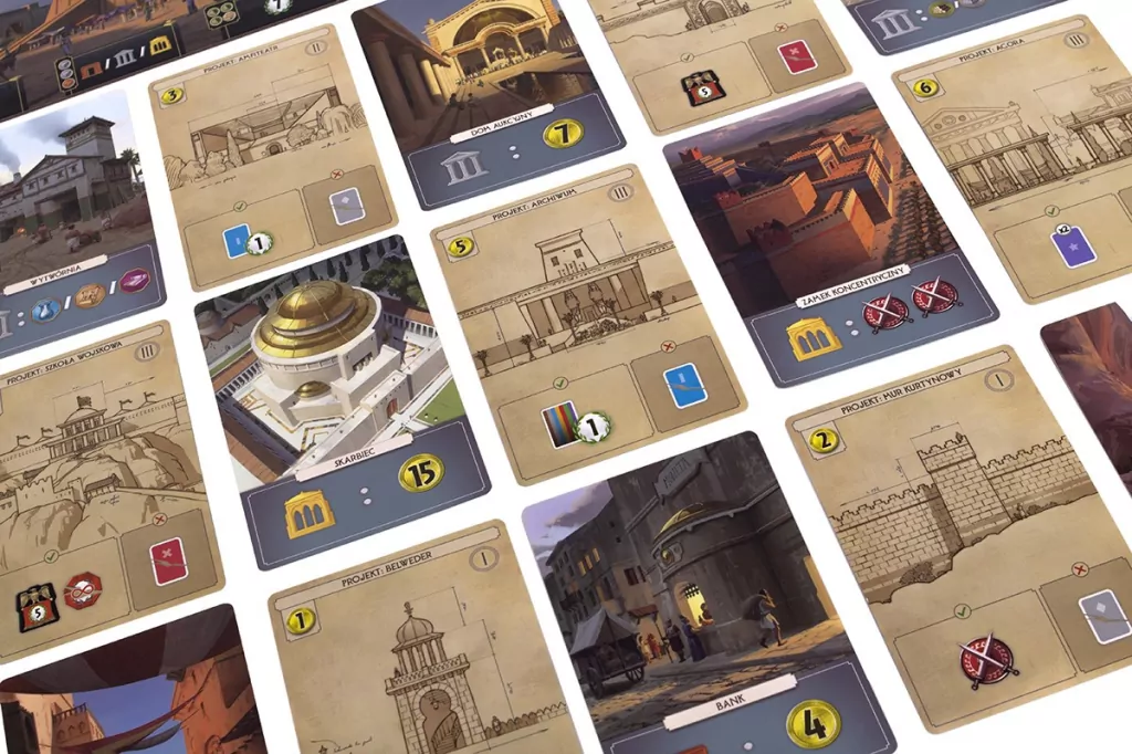 Budowle. 7 Cudów Świata. Dodatek do gry - tantis.pl