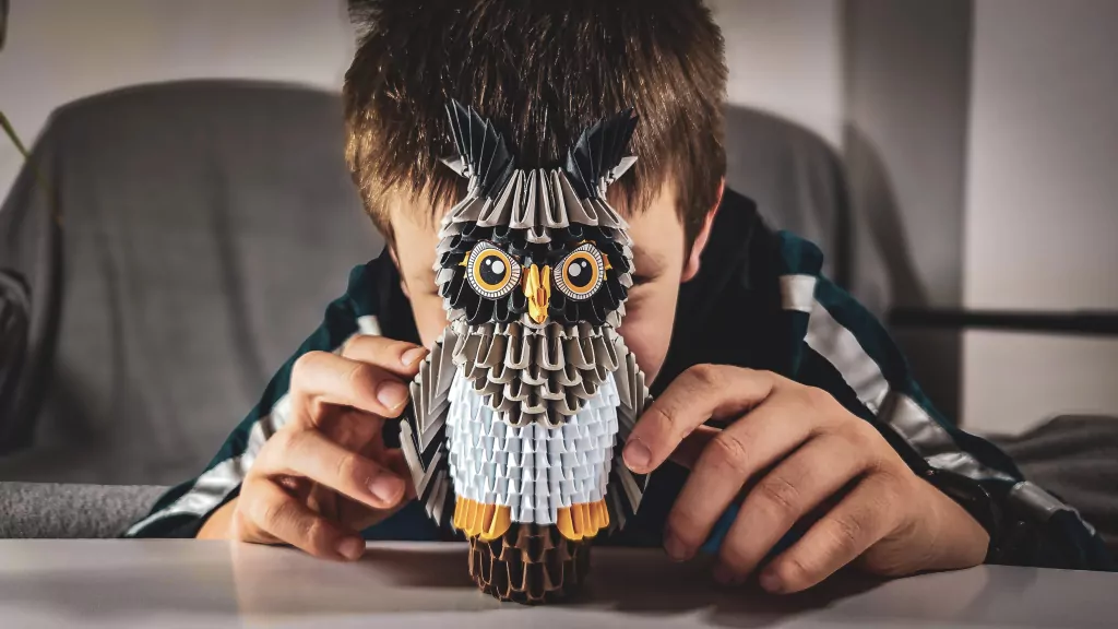 Origami 3D sowa/owl - tantis.pl