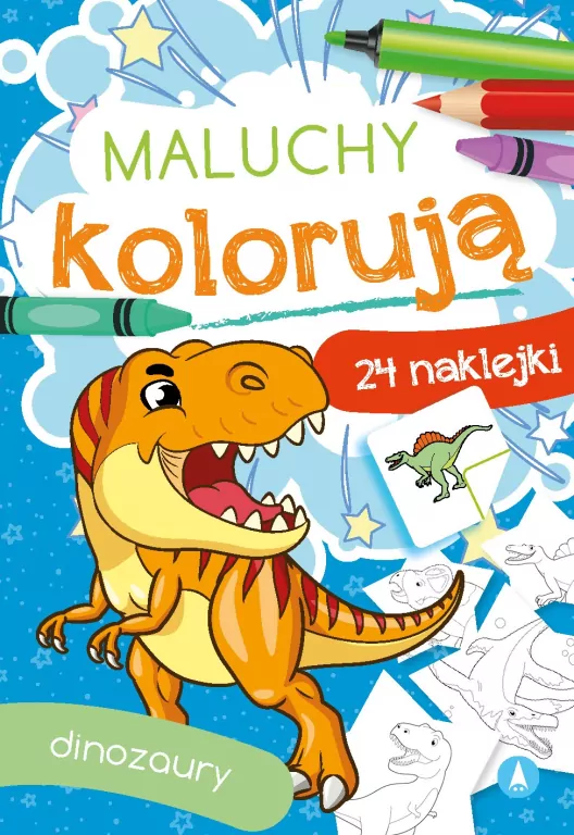 Dinozaury. Maluchy kolorują - tantis.pl
