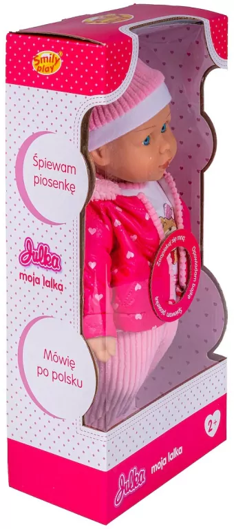 Lalka Julka 39cm. Zabawka. Smily Play - tantis.pl