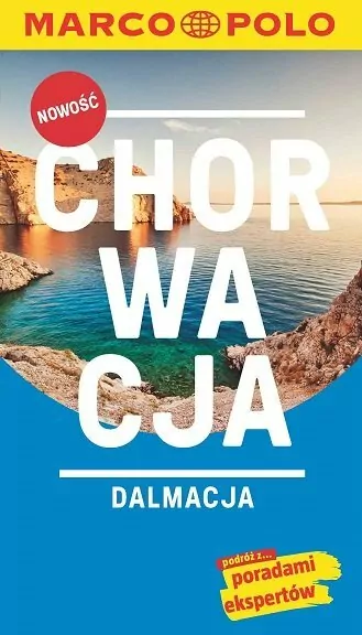 Chorwacja Dalmacja. Przewodnik z mapą w etui. Marco Polo - tantis.pl