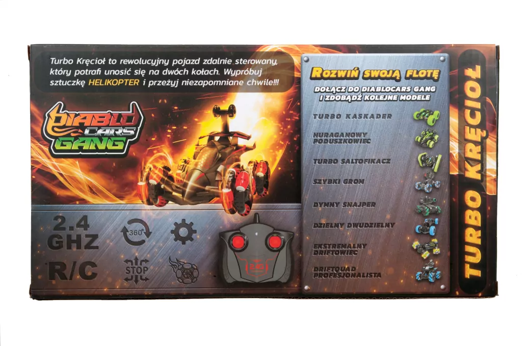 Diablo Cars Gang. Turbo Kręcioł - tantis.pl