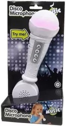 *****Mikrofon Disco z bateriami 10524