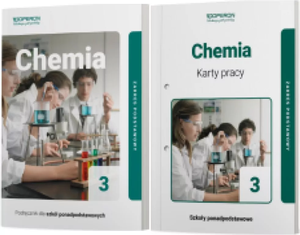 Chemia 3. Pakiet: Podręcznik / Karty pracy. Zakres podstawowy. Szkoły ponadpodstawowe - tantis.pl