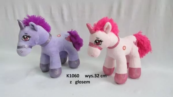 Koń 2 kol. z głosem 30cm 140647 - tantis.pl