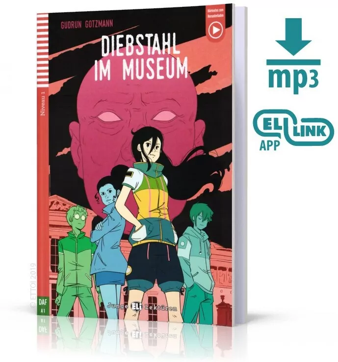 LN Diebstahl im Museum książka + audio online A1 - tantis.pl