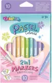 Flamastry Colorino Kids dwustronne pastel 10 kolorów - tantis.pl