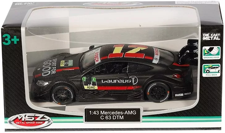 Mercedes-AMG C 63 DTM/67351A/black. MSZ 1:43 - tantis.pl