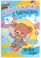 Słodkie misie. Kolorowanka z tatuażami - tantis.pl